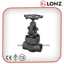 ANSI A105 Carbon Steel NPT Thread Forged Steel Gate Valve